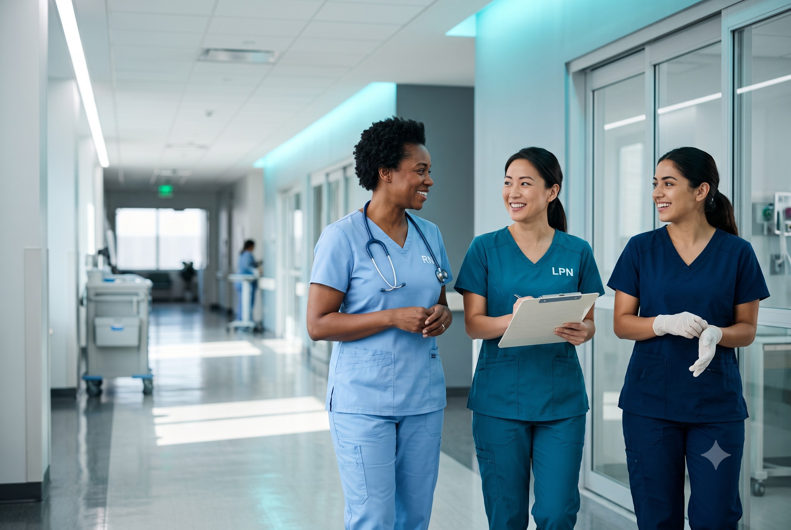 RN, LPN e CNA: a diferença que muda seu plano de carreira